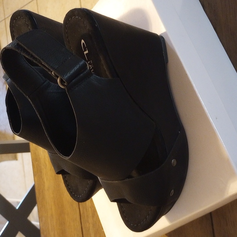 Chinese Laundry black shoes